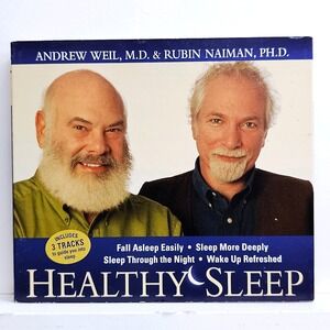 Andrew Weil Healthy Sleep 2-CD Set Rubin Naiman Guided Meditation Sounds True